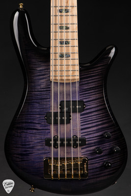 Spector NS-5 Neck Thru Bass Guitar in Nightshade