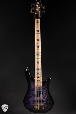 Spector NS-5 Neck Thru Bass Guitar in Nightshade