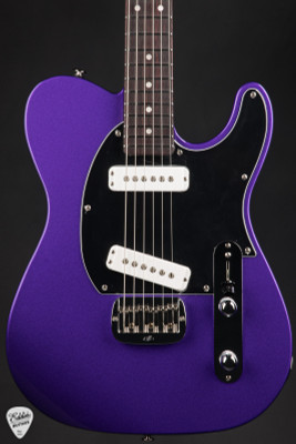 G&L Custom Shop ASAT Special Rosewood Neck Electric Guitar in Plum Metallic