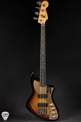 Fender American Ultra II Meteora Bass Guitar in Ultraburst