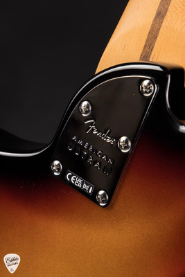 Fender American Ultra II Meteora Bass Guitar in Ultraburst