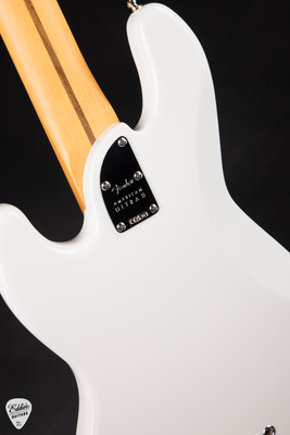 Fender American Ultra II Jazz Bass V Bass Guitar in Avalanche