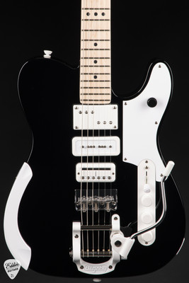 Fender Jack White Triplecaster Electric Guitar in Black