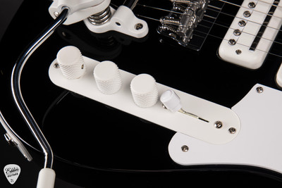 Fender Jack White Triplecaster Electric Guitar in Black