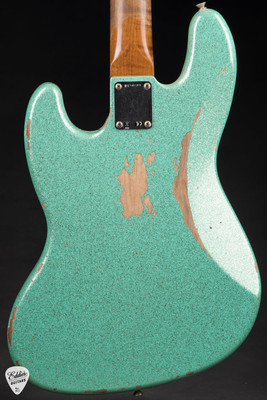 Fender Custom Shop 1964 Jazz Bass Heavy Relic P/J - Seafoam Green