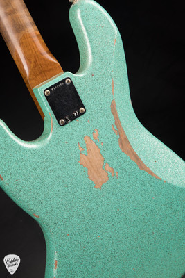 Fender Custom Shop 1964 Jazz Bass Heavy Relic P/J - Seafoam Green