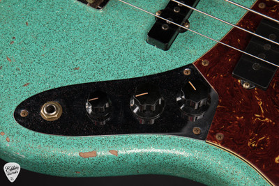 Fender Custom Shop 1964 Jazz Bass Heavy Relic P/J - Seafoam Green