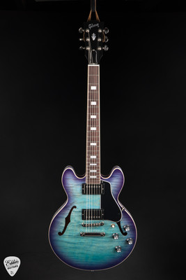 Gibson ES-339 Figured Blueberry Burst 7.4 #212840371 - Eddie's Guitars