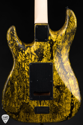 James Tyler Studio Elite HD Candy Lemon Tint Over Black Shmear electric guitar