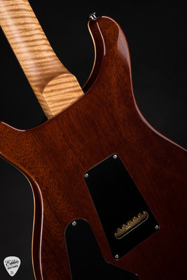 Paul Reed Smith Eddie’s Guitars Wood Library Special Semi Hollow – Orange Tiger/Ziricote Fretboard/Figured Maple Neck electric guitar