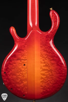 Used Pedulla MVP Buzz Fretless Cherry Sunburst bass guitar