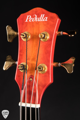 Used Pedulla MVP Buzz Fretless Cherry Sunburst bass guitar