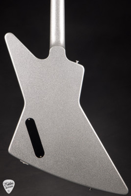Gibson Custom Shop Made 2 Measure Explorer Custom Gloss Electric Guitar in Silver Sparkle 9.1 #CS402429