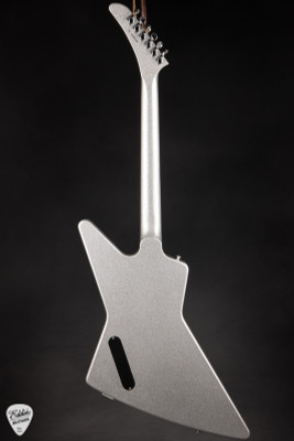 Gibson Custom Shop Made 2 Measure Explorer Custom Gloss Electric Guitar in Silver Sparkle 9.1 #CS402429