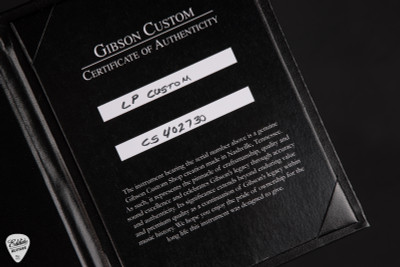 Gibson Custom Shop PSL Les Paul Custom w/ Ebony Fingerboard Gloss Electric Guitar in Gecko Green Metallic