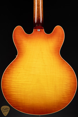 Gibson Custom Shop PSL ’64 ES-335 Figured Reissue Gloss Electric Guitar in Antiquity Burst 7.14 #140690