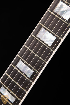 Gibson Custom Shop PSL Les Paul Custom Gloss Electric Guitar in Silverburst Sparkle 10.7 #CS402141