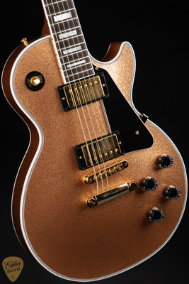 Gibson Custom Shop PSL Les Paul Custom Gloss Electric Guitar in Copper Bronze Sparkle 9.15 #CS402751