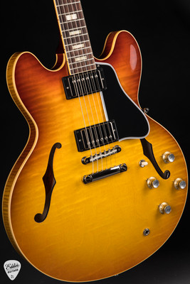 Gibson Custom Shop PSL ’64 ES-335 Figured Reissue Gloss Abilene Burst Electric Guitar
