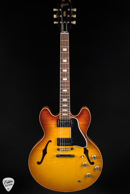 Gibson Custom Shop PSL ’64 ES-335 Figured Reissue Gloss Abilene Burst Electric Guitar
