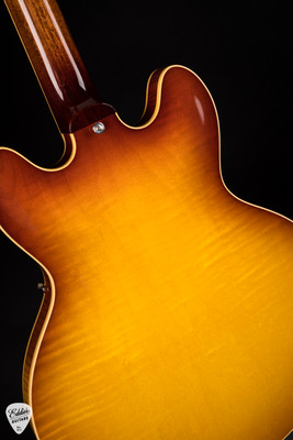 Gibson Custom Shop PSL ’64 ES-335 Figured Reissue Gloss Abilene Burst Electric Guitar