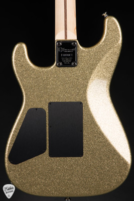 Charvel USA Custom Shop San Dimas HSS Gold Sparkle Electric Guitar