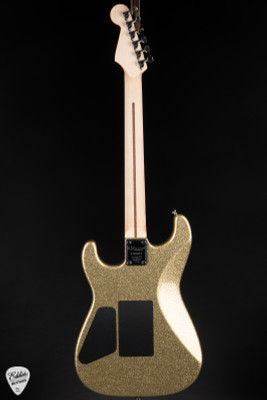 Charvel USA Custom Shop San Dimas HSS - Gold Sparkle - Eddie's Guitars