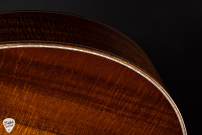 Santa Cruz OM Grand 45 Style - Figured Koa Acoustic Guitar