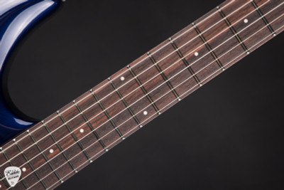 Ernie Ball Music Man Luke 4 HSS Electric Guitar in Butane Blue