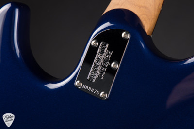 Ernie Ball Music Man Luke 4 HSS Electric Guitar in Butane Blue