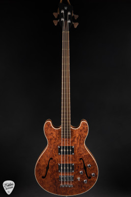 ベース Warwick custom masterbuild Warwick Custom Shop Masterbuilt Star Bass II Bubinga - Natural