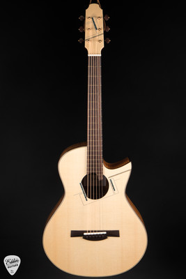 Used Spohn 00 12 Fret Swiss Moon Spruce & Birdseye Maple Acoustic Guitar
