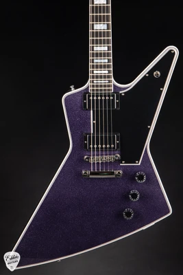 Gibson Custom Shop Made 2 Measure Explorer Custom Gloss Purple Sparkle Electric Guitar