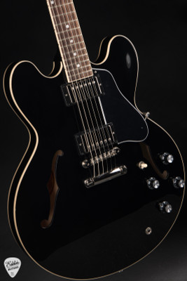 --- No Cha Gibson ES-335 Vintage Ebony electric guitarnge ---