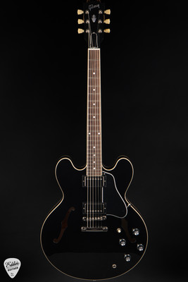 --- No Cha Gibson ES-335 Vintage Ebony electric guitarnge ---