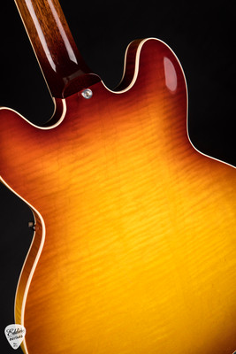 Gibson Custom Shop PSL ’64 ES-335 Figured Reissue Gloss Kentucky Bourbon Fade electric guitar