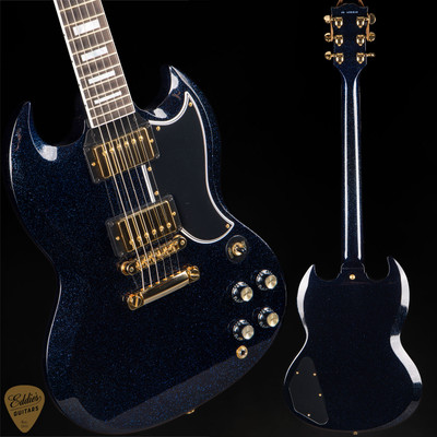 Gibson Custom Shop Made 2 Measure SG Custom Gloss Brunswick Blue electric guitar