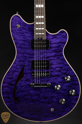 EVH SA-126 Special QM Transparent Purple Electric Guitar
