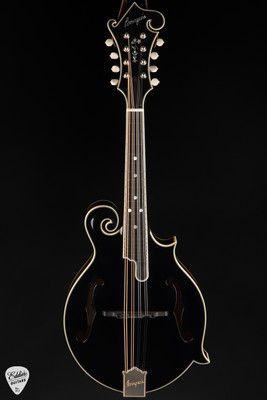 Bourgeois M5-F Black Top - Aged Tone Adirondack Spruce & Aged Tone Maple Mandolin