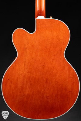 Gretsch Pro Nashville Hollow Body with String-Thru Bigsby, Gold Hardware Orange Stain electric guitar