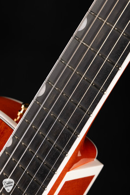 Gretsch Pro Nashville Hollow Body with String-Thru Bigsby, Gold Hardware Orange Stain electric guitar