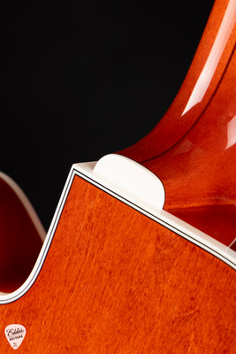 Gretsch Pro Nashville Hollow Body with String-Thru Bigsby, Gold Hardware Orange Stain electric guitar