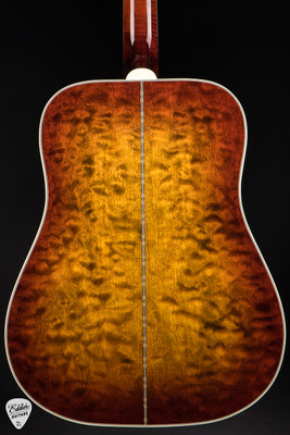 Gibson Custom Shop PSL Doves in Flight Quilt Wildfire Burst Acoustic Guitar