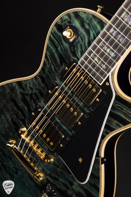 Gibson Custom Shop PSL ’68 Les Paul Custom 3 Pickup/3A Electric Guitar in Nordic Blue 9.8 #404158