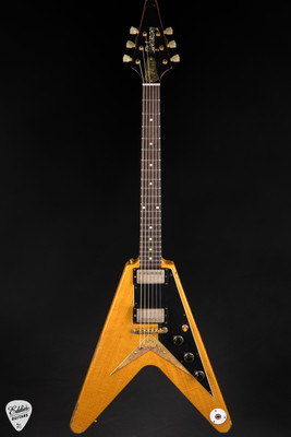 Gibson Custom Shop Joe Bonomassa “Amos” 1958 Korina Flying Collector’s Edition V electric guitar