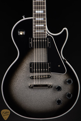 Gibson Custom Shop PSL Les Paul Custom Gloss Silverburst Sparkle Electric Guitar