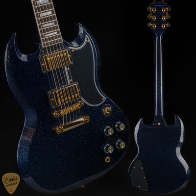 Gibson Custom Shop Made 2 Measure SG Custom Gloss Brunswick Blue electric guitar