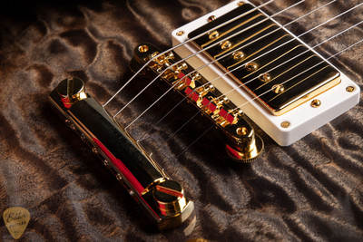 Gibson Custom Shop PSL Les Paul Ultima “Tree of Life” Cobra Burst electric guitar
