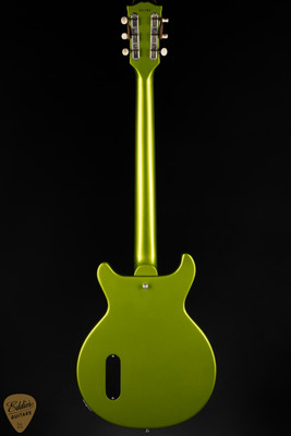 Gibson Custom Shop Made 2 Measure '58 Les Paul Junior Double-Cut Reissue VOS Gecko Green Metallic electric guitar