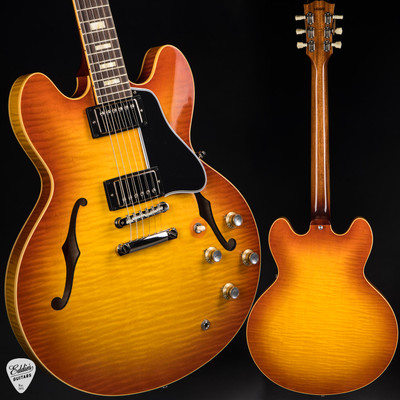 Gibson Custom Shop PSL ’64 ES-335 Figured Reissue Gloss Antiquity Burst electric guitar